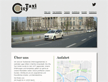 Tablet Screenshot of city-taxi-berlin.de